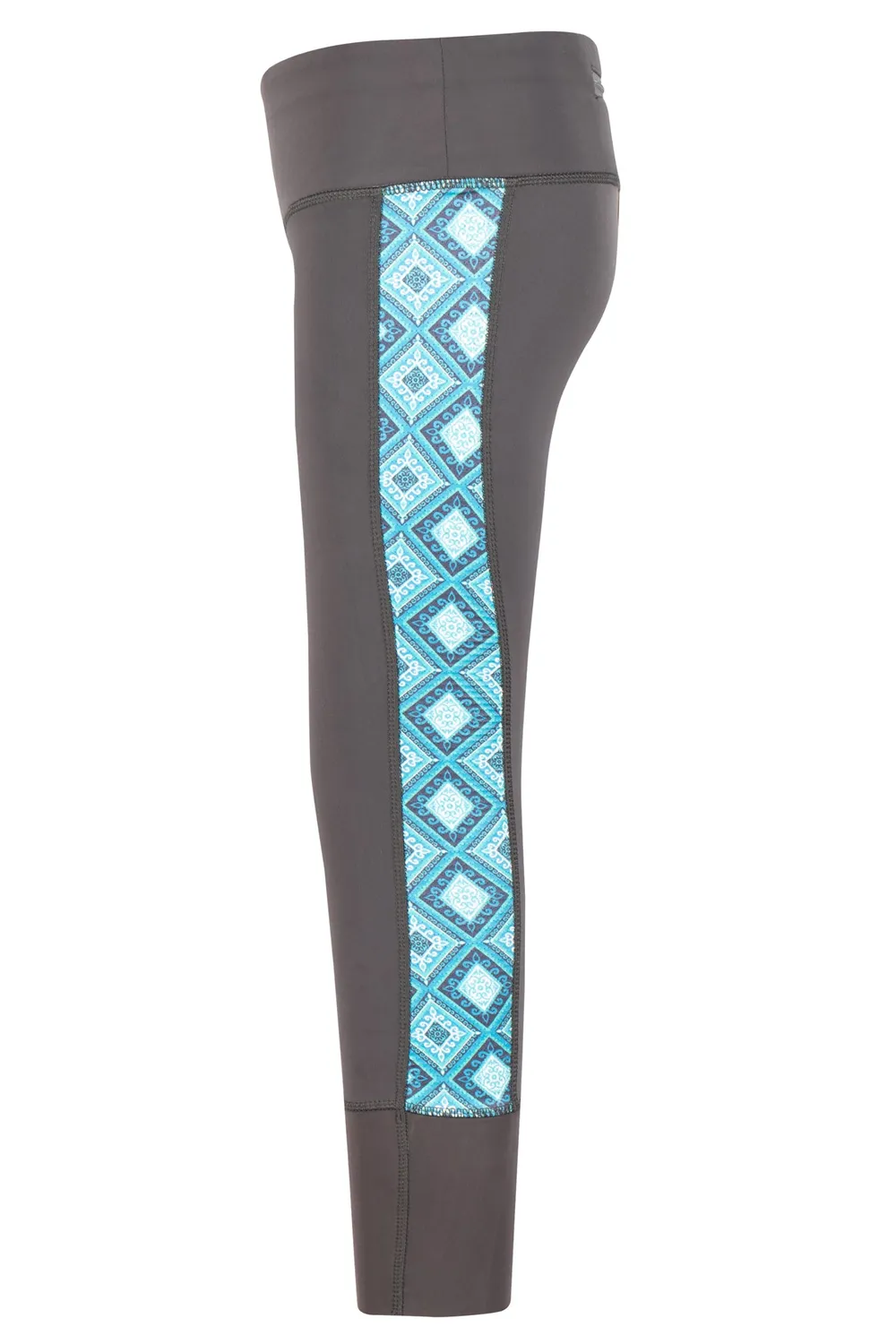 TuffRider Artemis EquiCool rijtights kinderen Charcoal Print