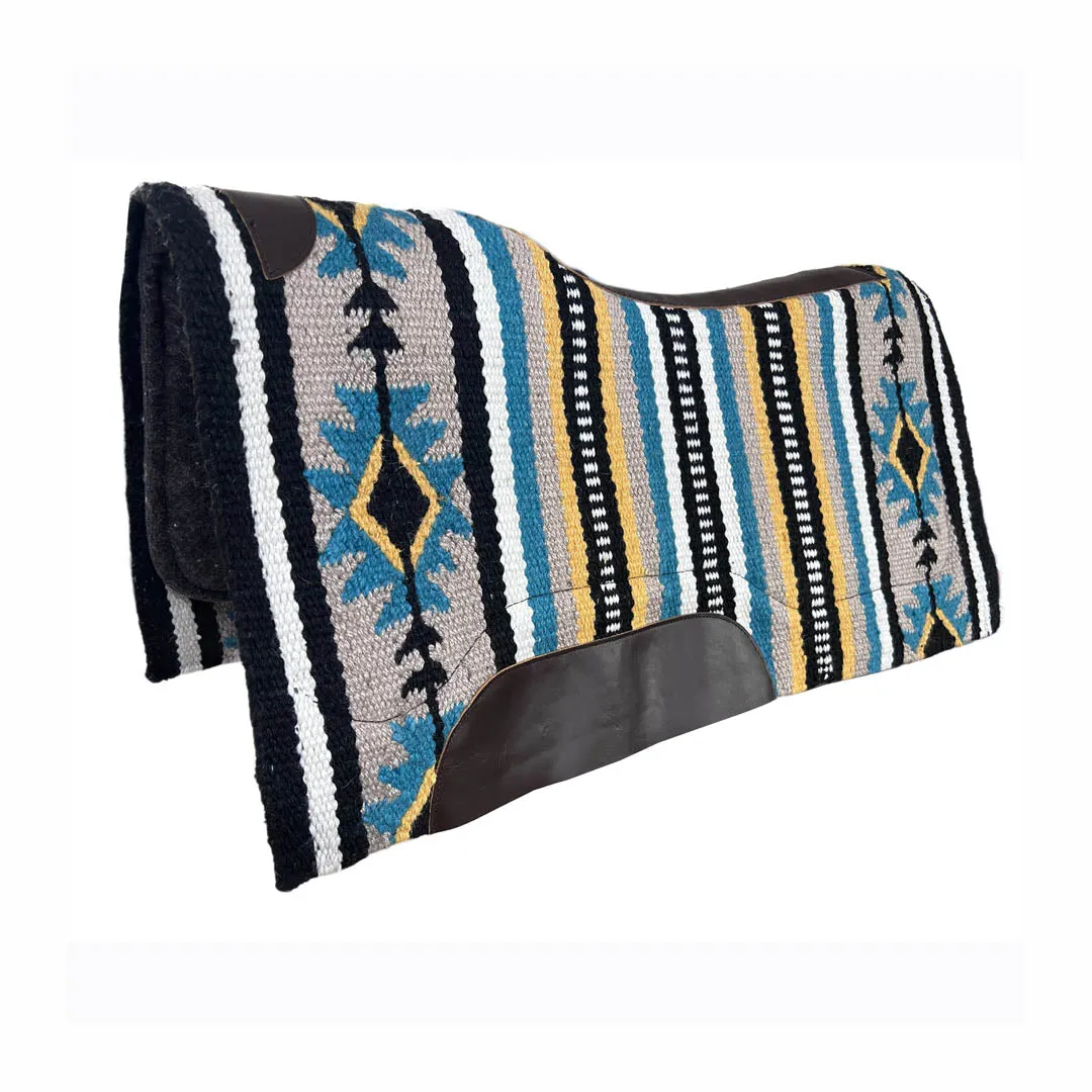TuffRider Single Weave C001 western zadelpad 34x36 multi wol