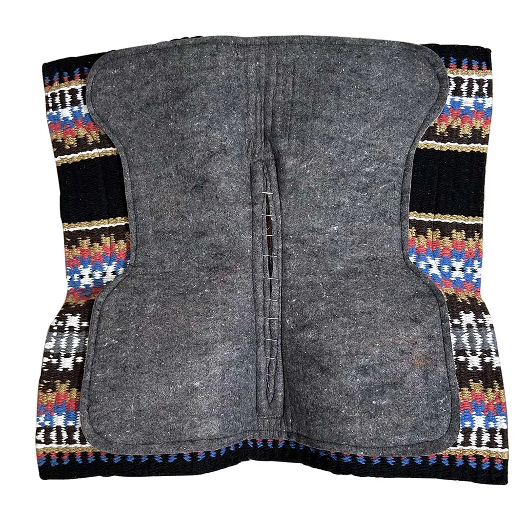 TuffRider Oracle western zadeldek 34x36 sunset wolmix