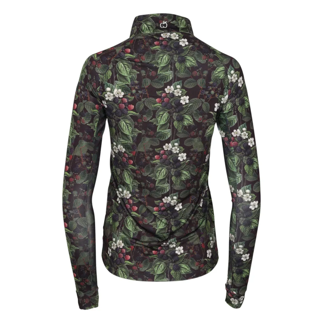 Dapplebay Blackberry Daze rijshirt XXS rits
