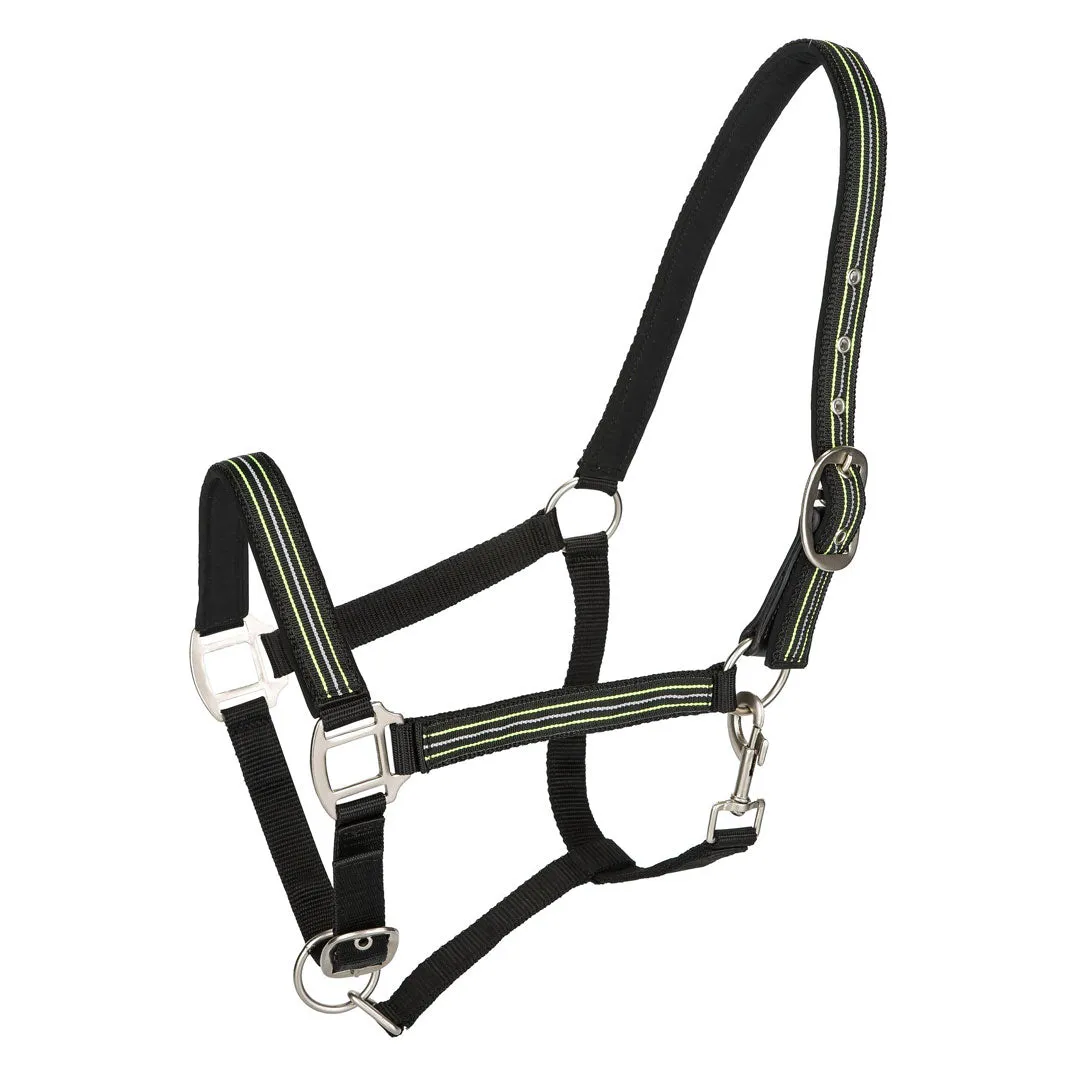 TuffRider Adjustable Breakaway halster Navy Cob gevoerd