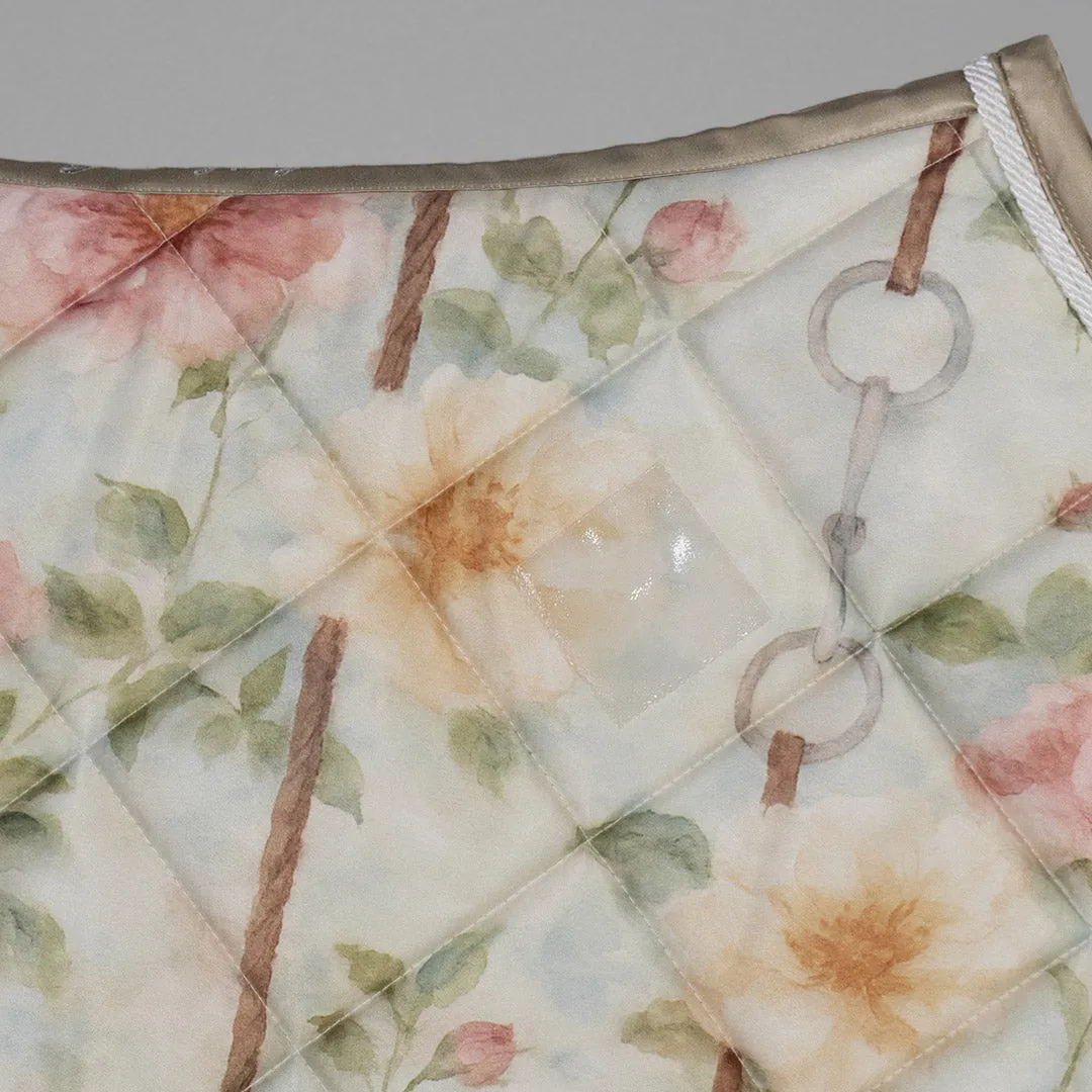 Dapplebay Vintage Floral XC zadelpad STD bamboe full