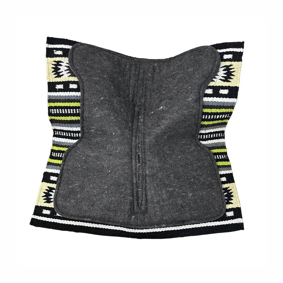 TuffRider Single Weave Western Zadelpad 34x36 Multi-001 wol