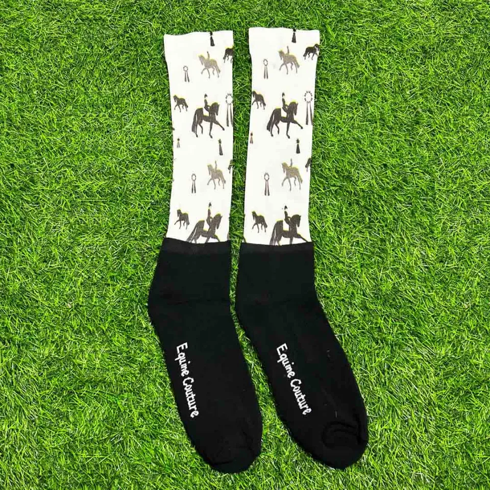 Equine Couture Down the Center Line laarssokken STD
