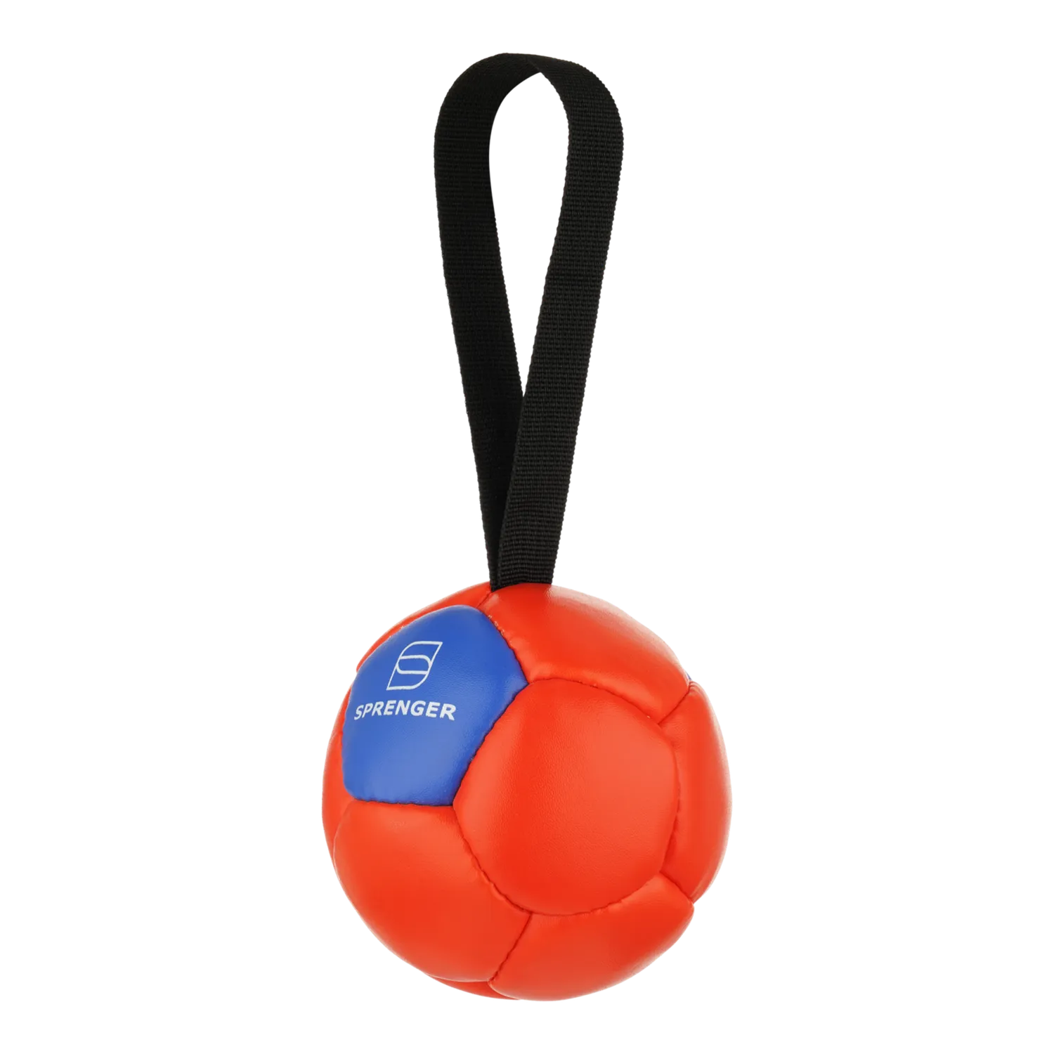 Herm Sprenger 58198 hondenbal vegan leer 12 cm met lus