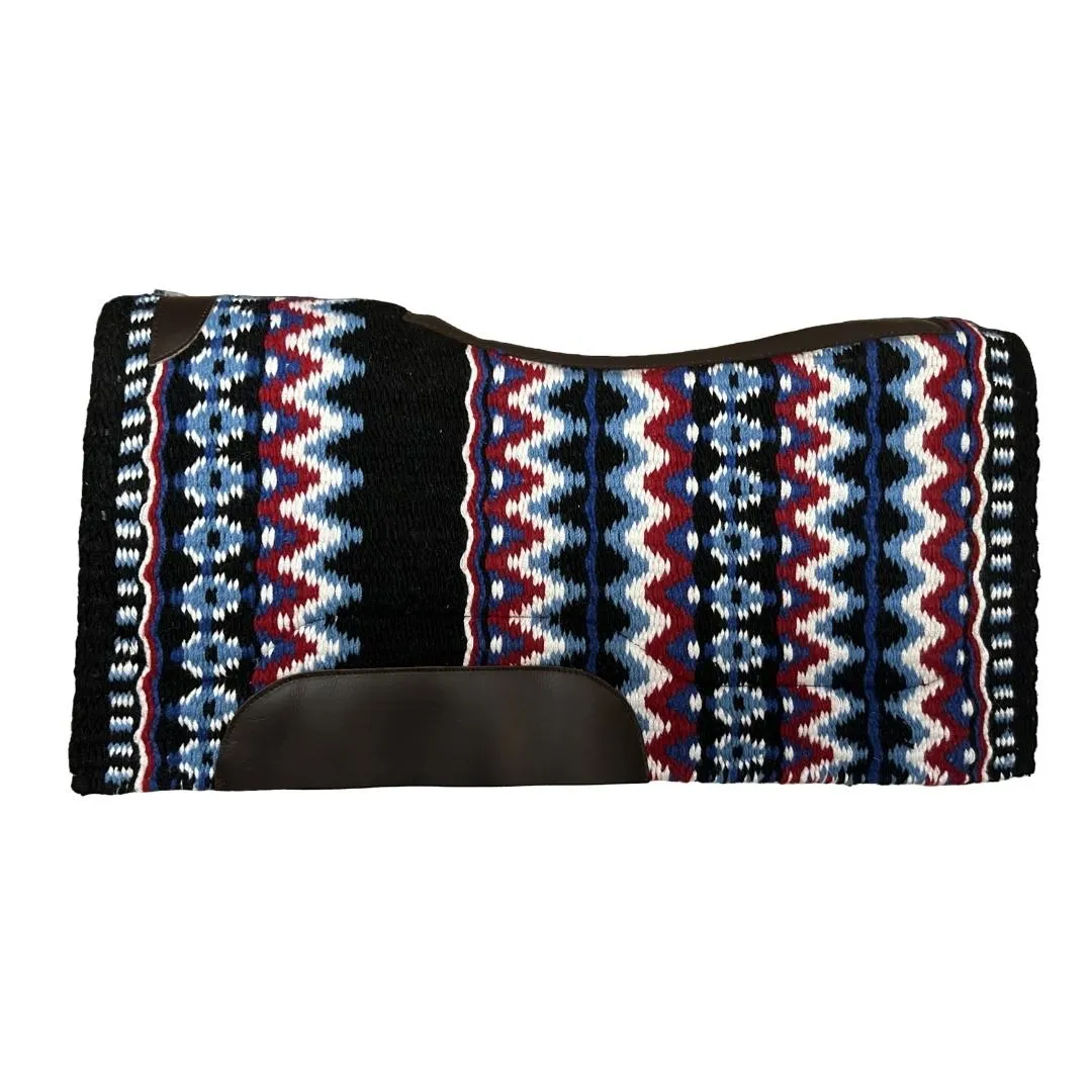 TuffRider Synapse western zadeldek 34x36 Glacier wol