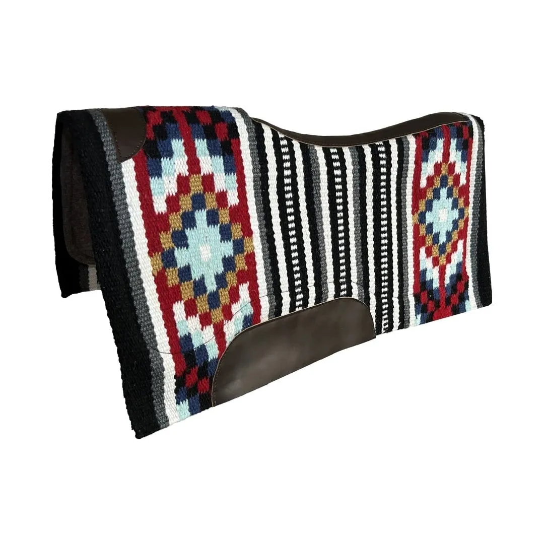 TuffRider Stripe western zadeldek Jade 34x36 wolmix