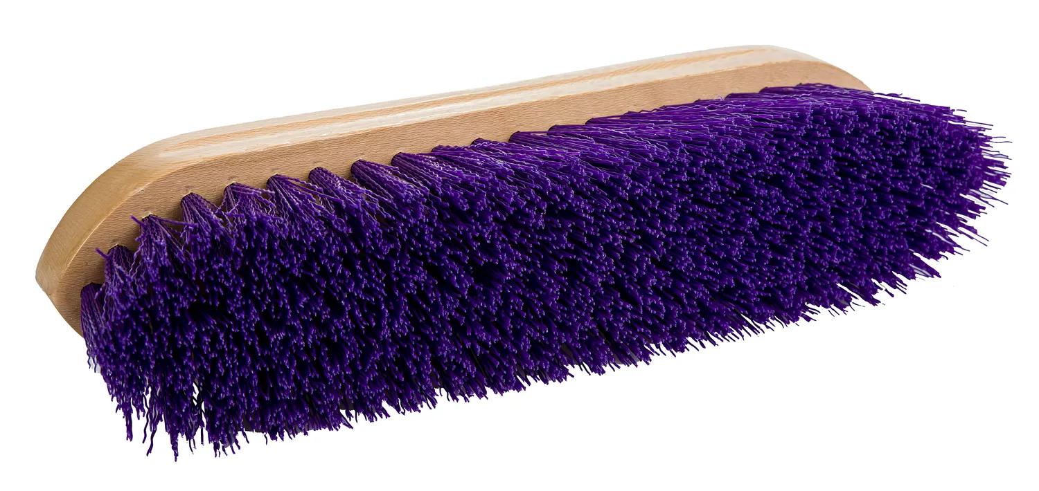 TuffRider Dandy Brush poetsborstel hout medium