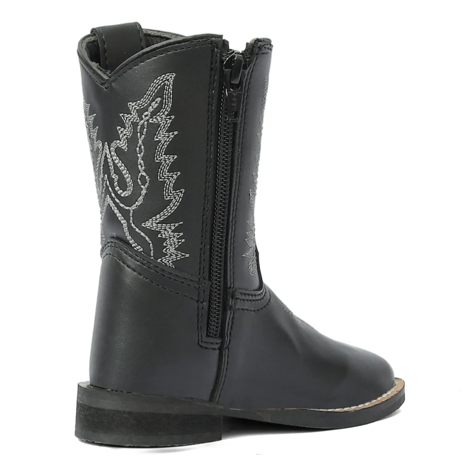 TuffRider Badlands Toddler Square Toe westernlaars zwart