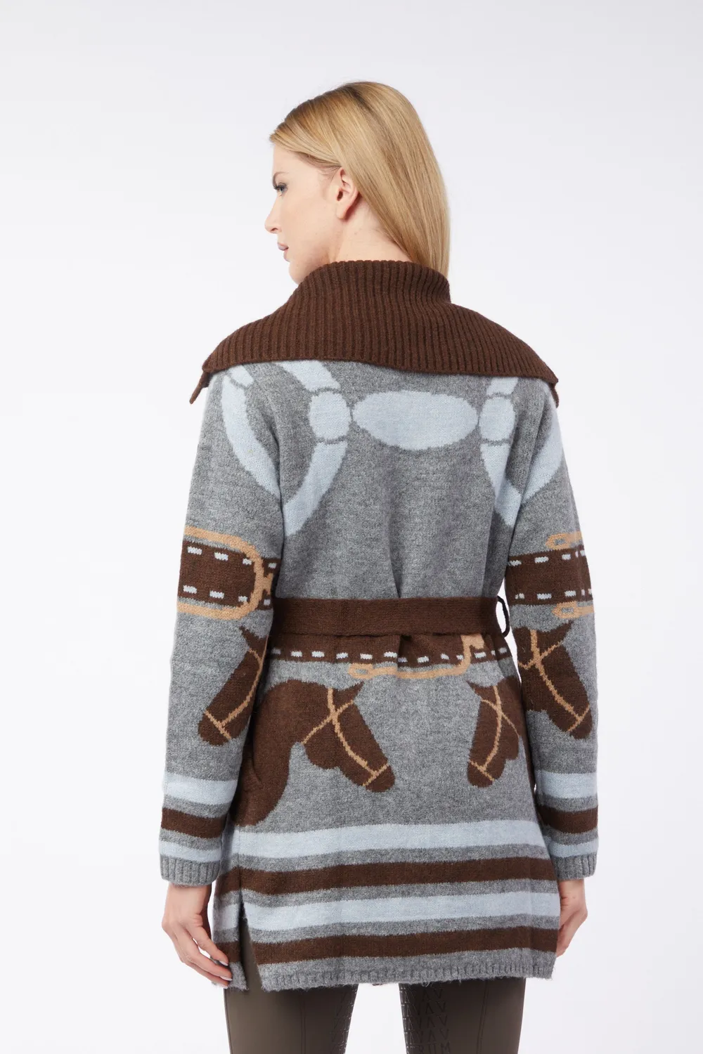 Vestrum Munich cardigan dames col met ceintuur