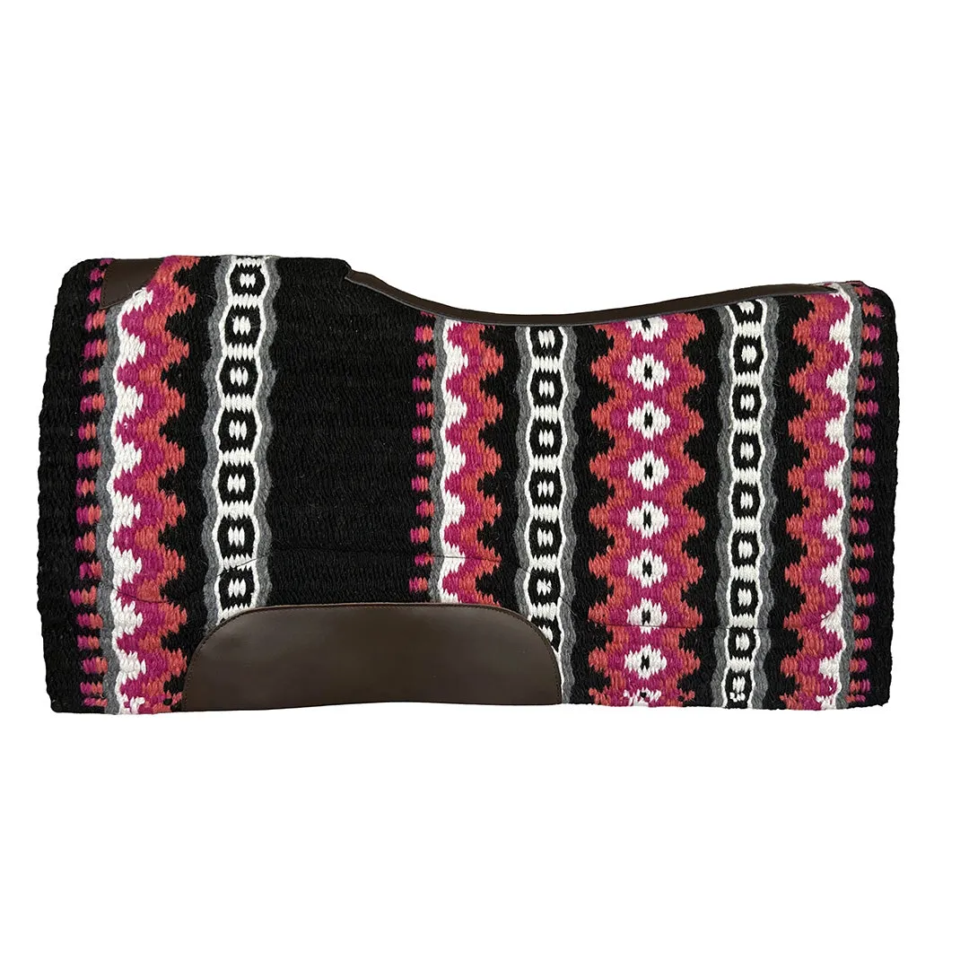 TuffRider Spirit western zadelpad 34x36 fuchsia wolmix
