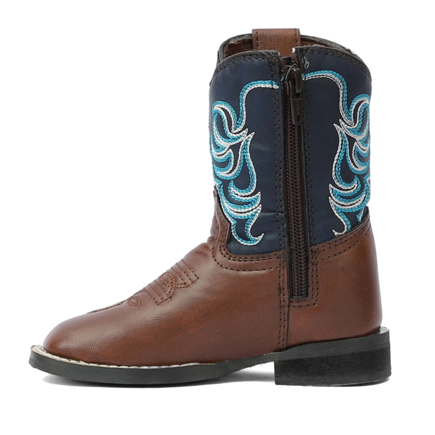 TuffRider Zion Square Toe westernlaarzen kind bruin
