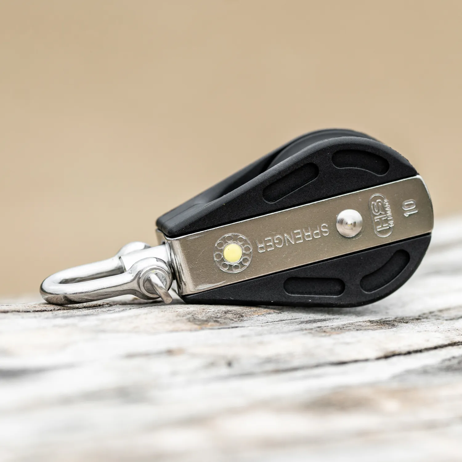 Herm Sprenger S-Block blok 10 mm 1-schijfs met wartel