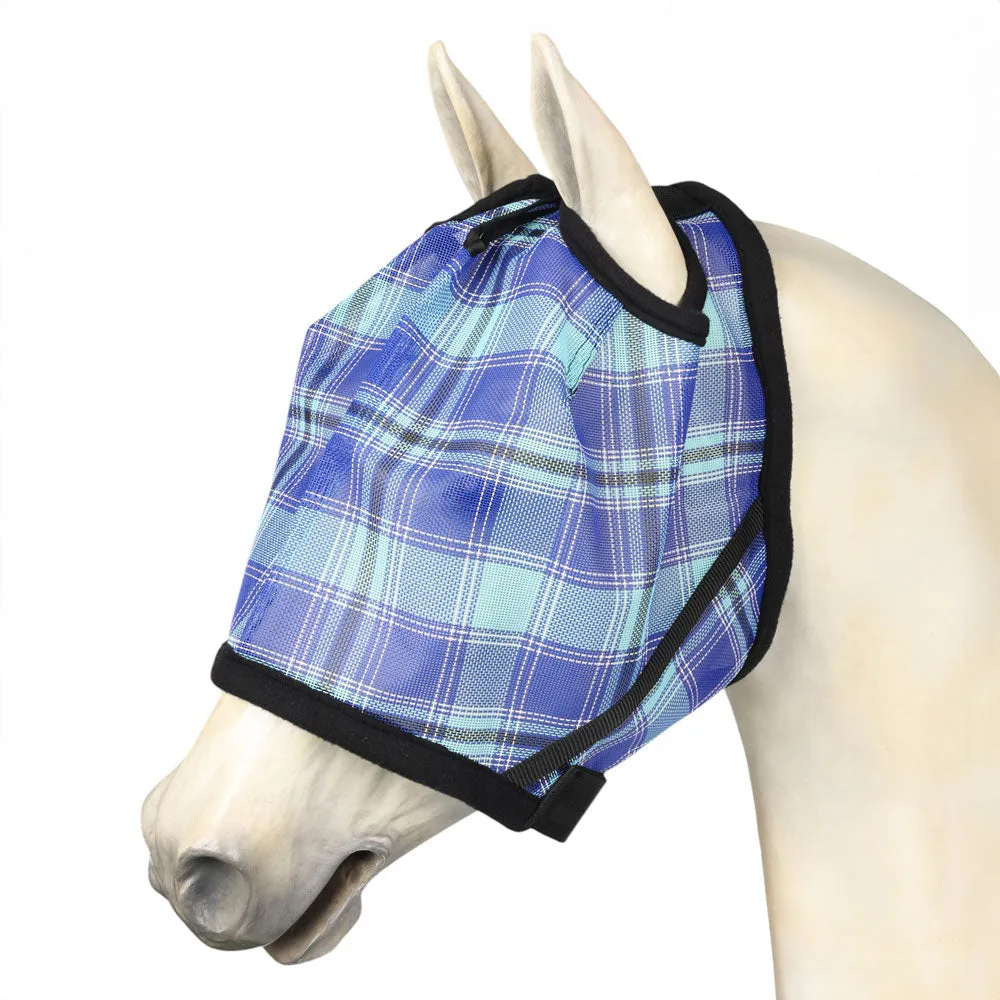 TuffRider FlyShield vliegenmasker zwart horse UV-bescherming