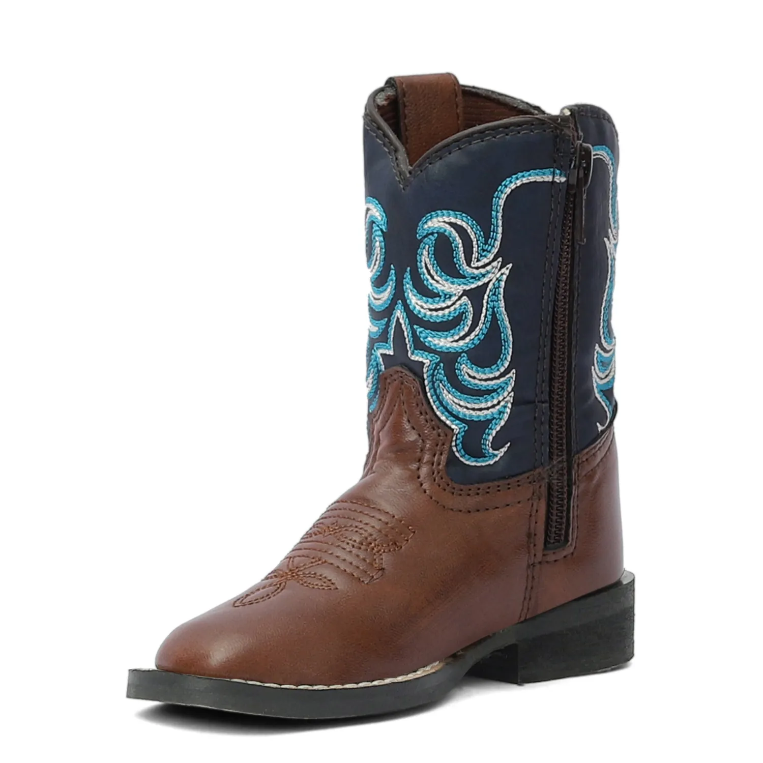 TuffRider Zion Square Toe westernlaarzen kind bruin