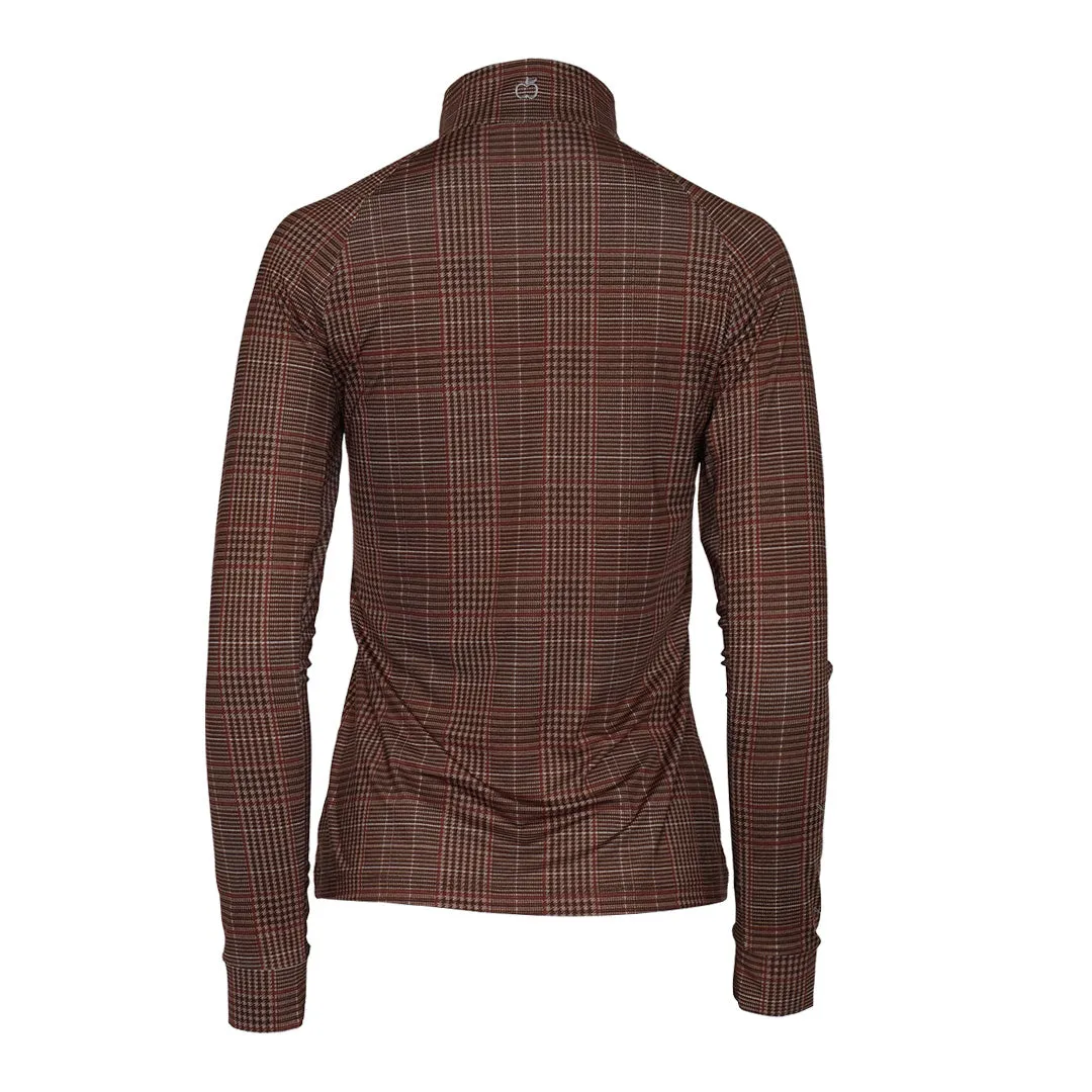 Dapplebay Heirloom 1/4 Zip rijshirt multi lange mouw