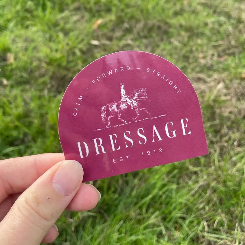 Dapplebay Dressage stickerpack multi dressuurstickers
