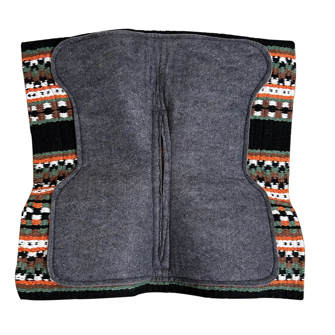 TuffRider Range western zadelpad 34x36 wol vilt