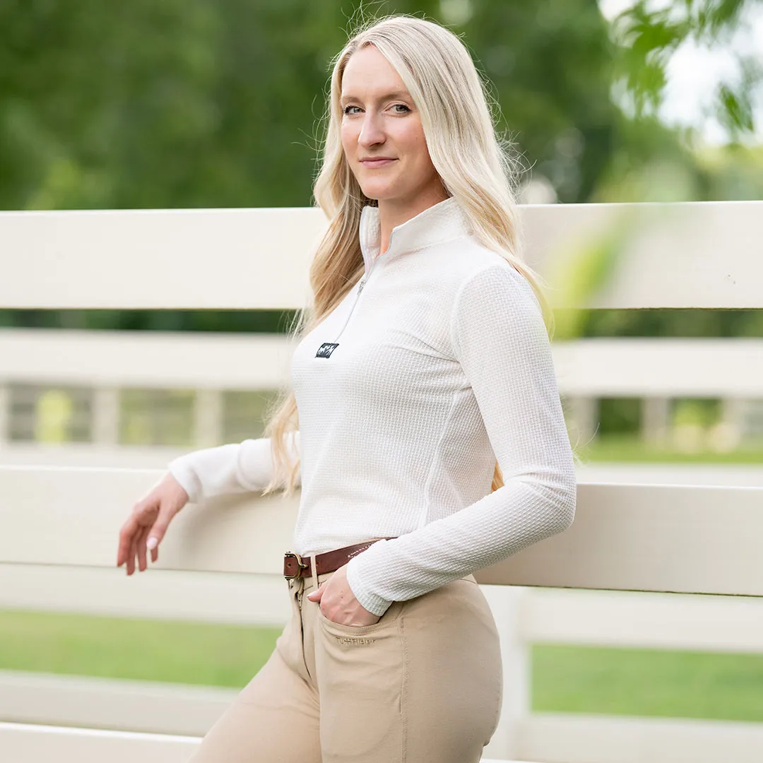 Equine Couture Aerocool wedstrijdshirt wit