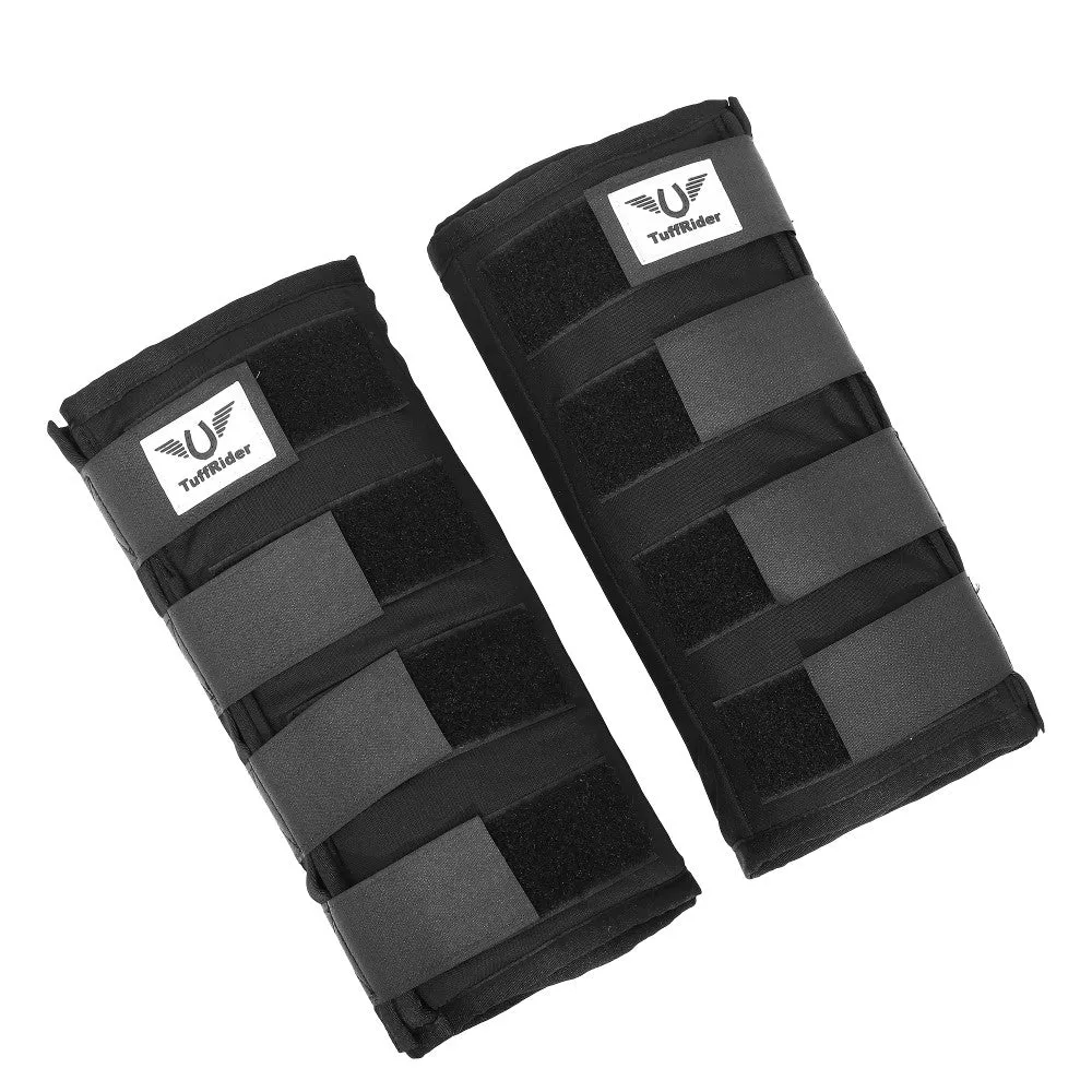 TuffRider Ice Boots koelgamaschen zwart paar fleece