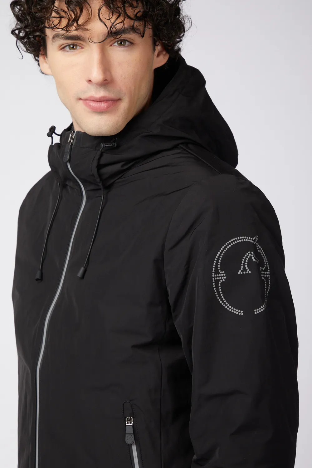 Vestrum Dortmund winterjas heren Black winddicht