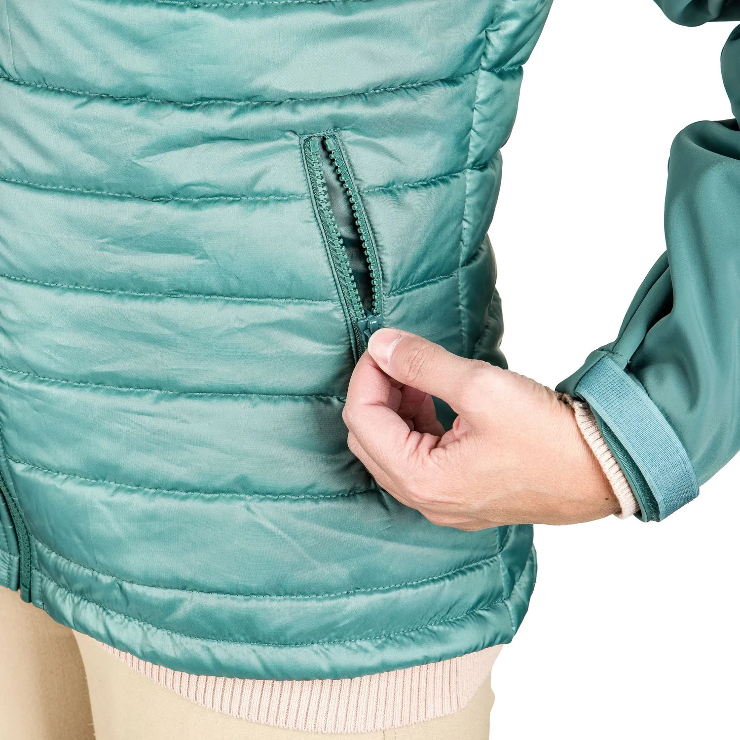 Equine Couture Parker puffer rijjas zwart