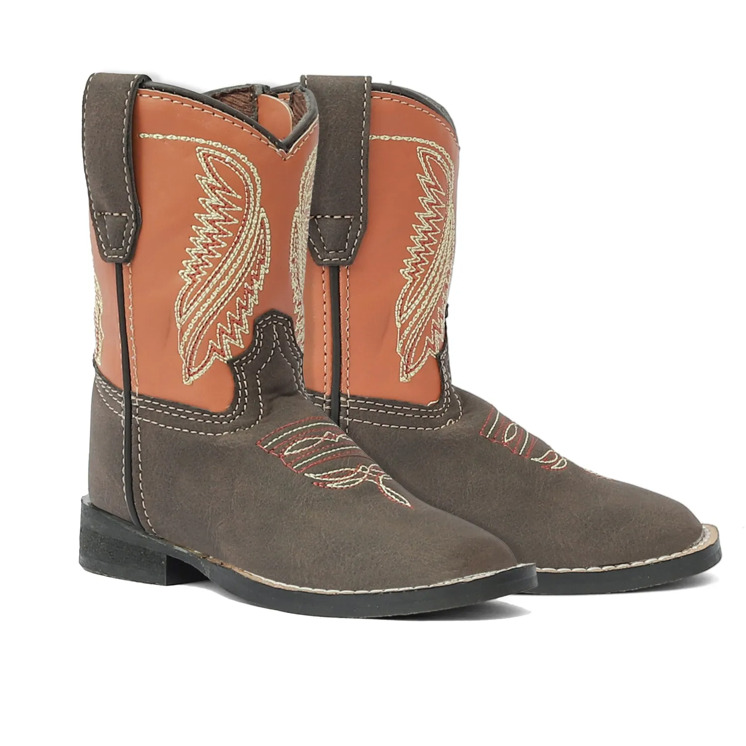 TuffRider Big Bend western laarzen mokka ronde neus
