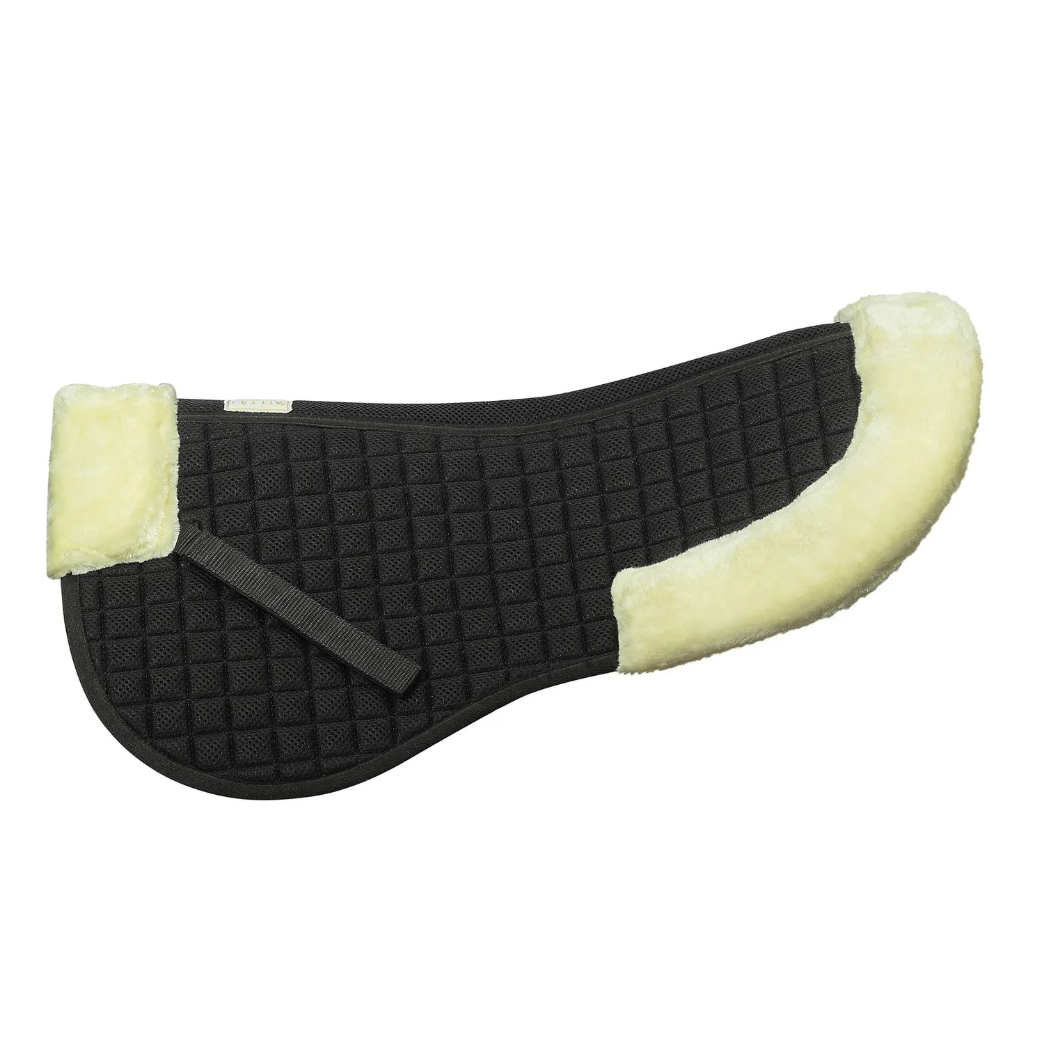 Lettia Coolmax Sherpa halve pad STD Black White quilt