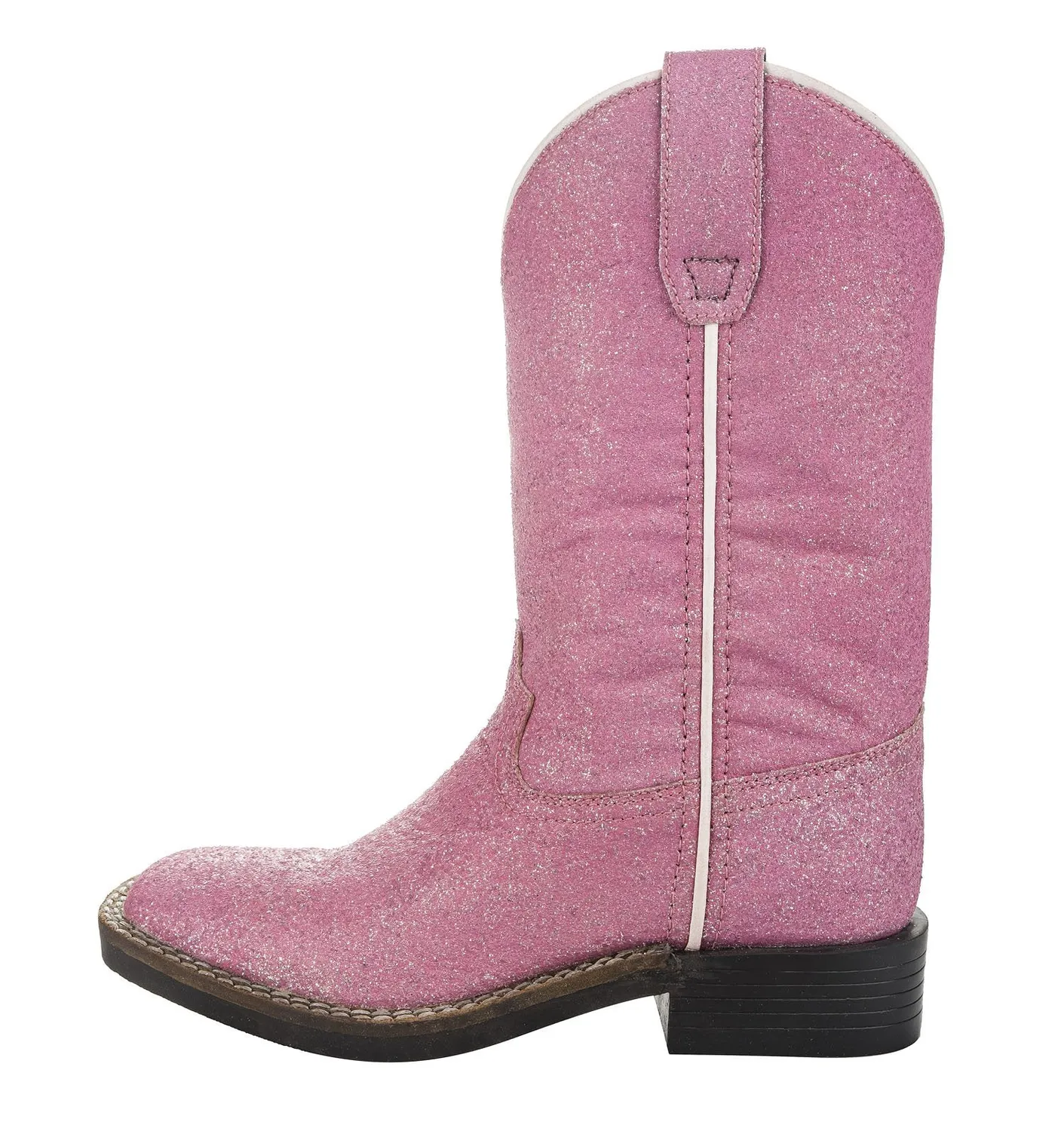 TuffRider Youth Pink Glitter westernlaars roze glitter