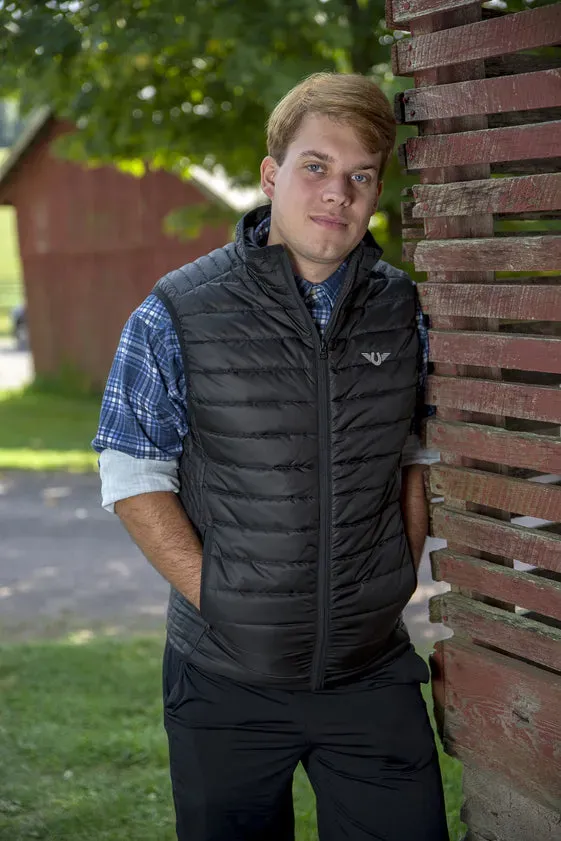 TuffRider Zima bodywarmer heren zwart gewatteerd