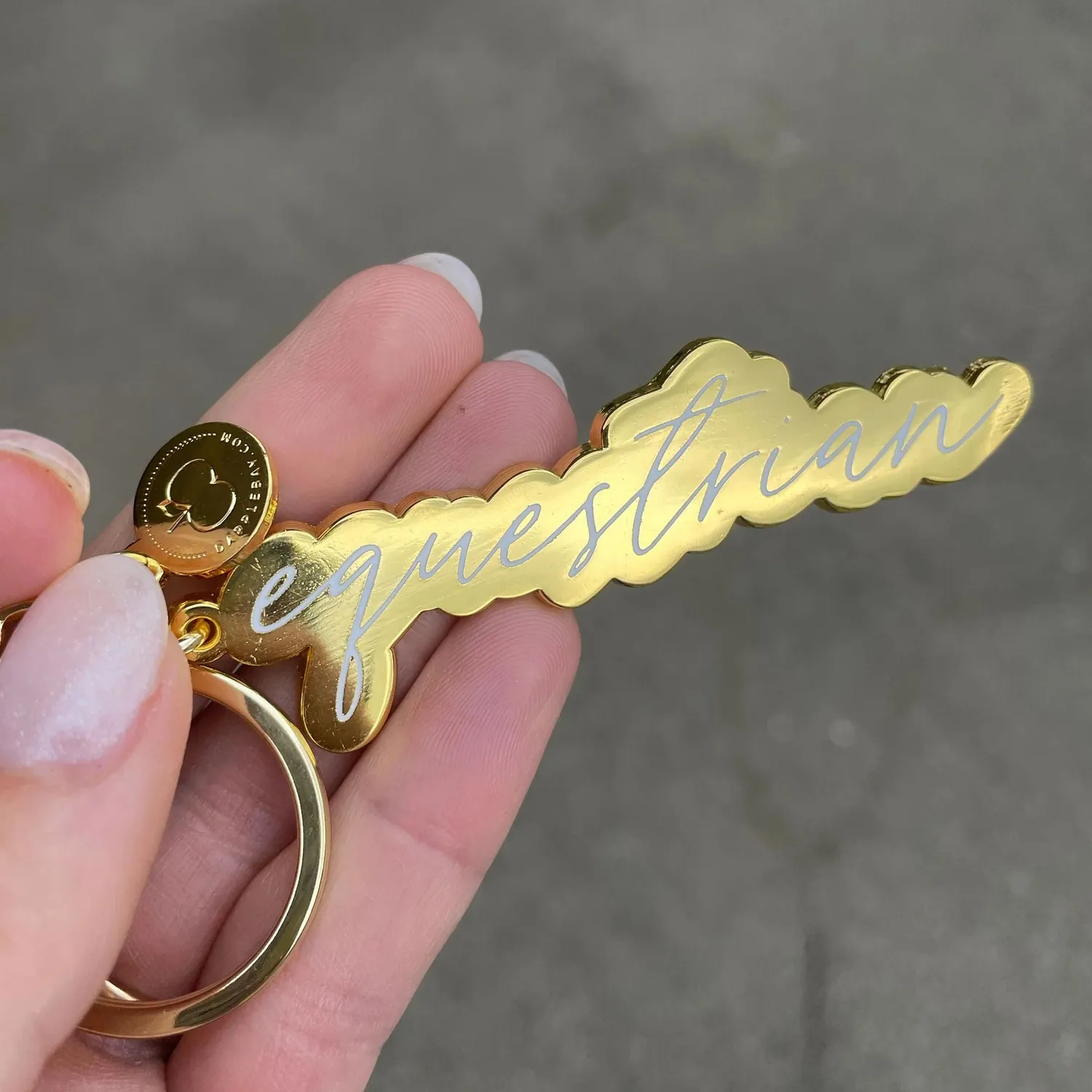 Dapplebay Equestrian sleutelhanger paarden cadeau