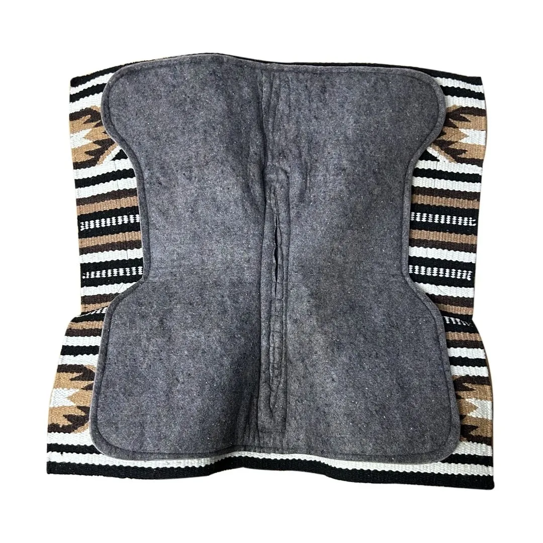 TuffRider Frost western zadelpad 34x36 wolmix showmodel