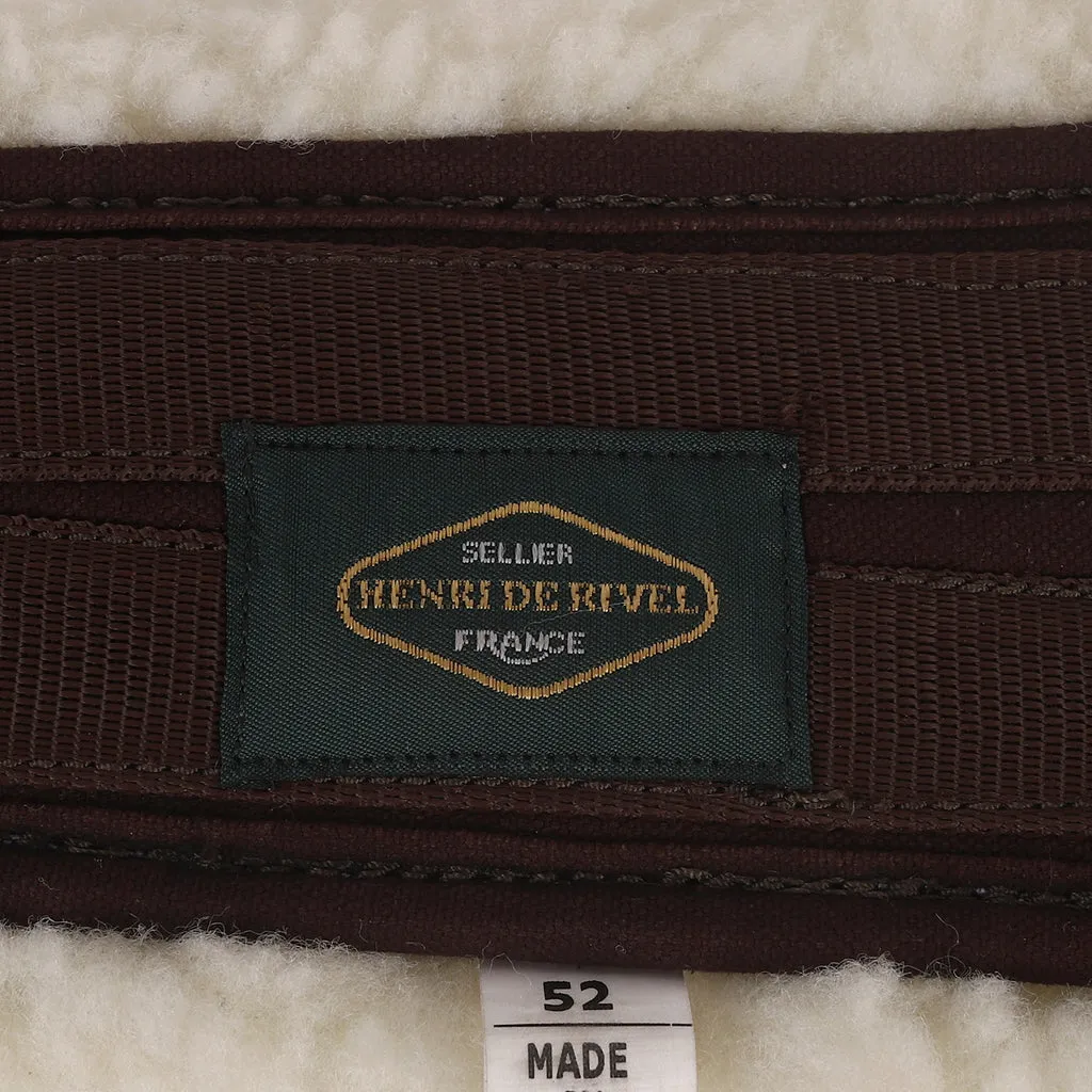Henri de Rivel EquiCool fleece singel zwart anatomisch