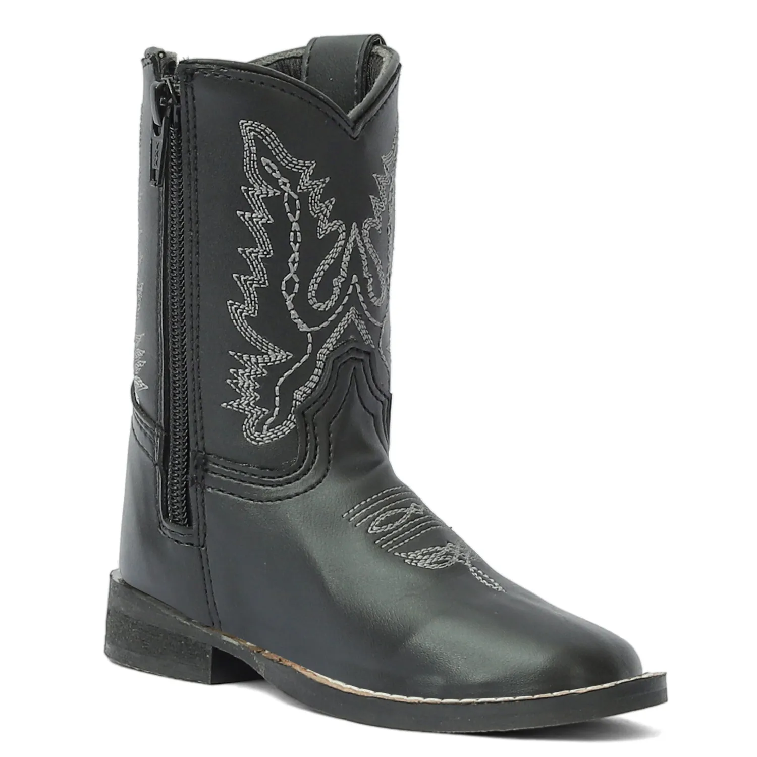 TuffRider Badlands Toddler Square Toe westernlaars zwart