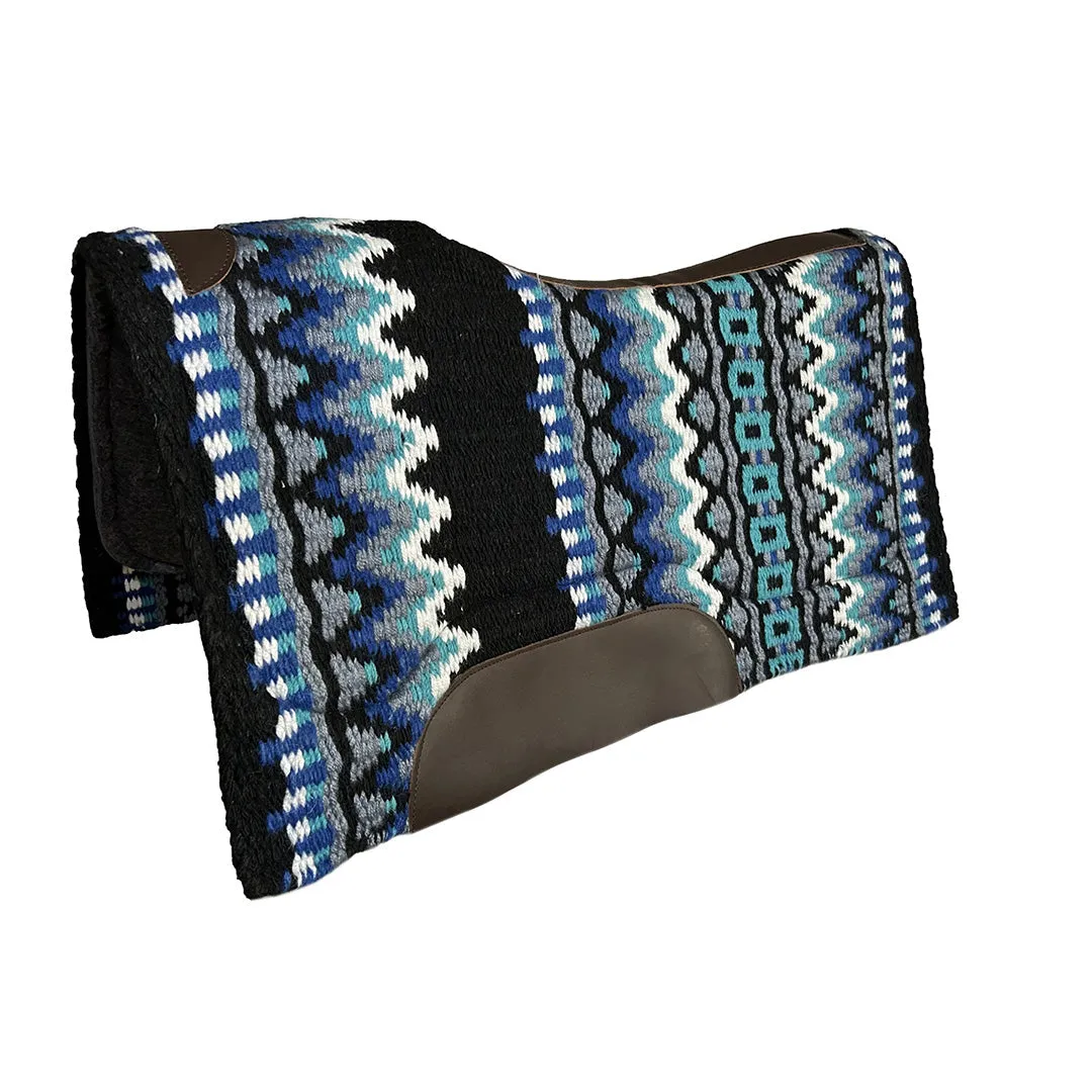 TuffRider Bastion western zadelpad Midnight - wolmix