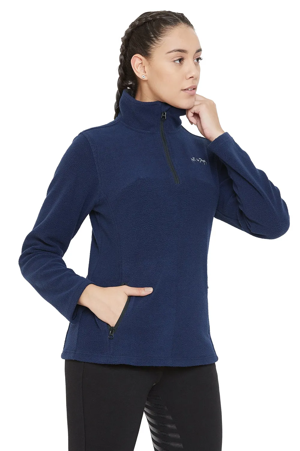 Equine Couture Ladies Pull Over trui saffron warme staltrui