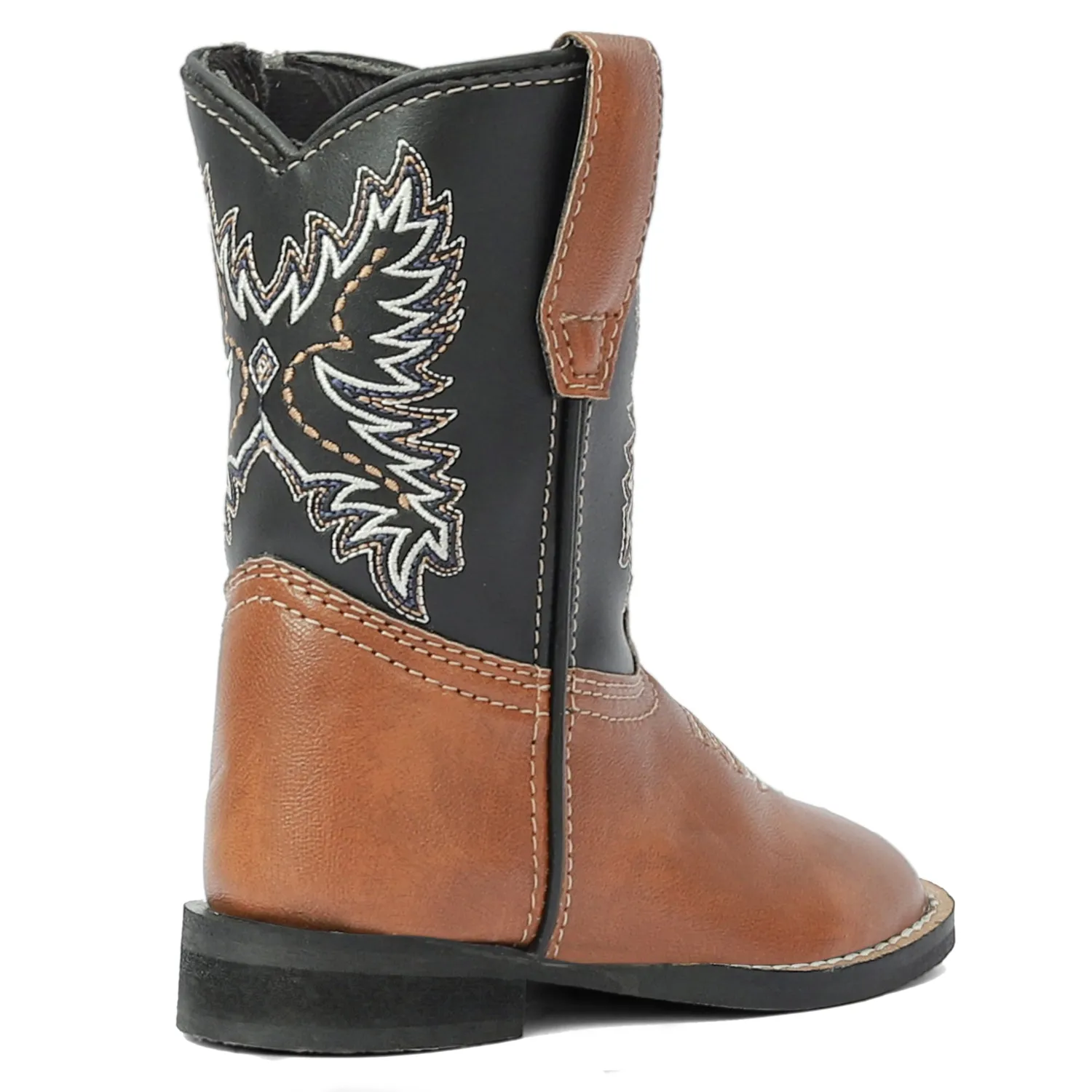 TuffRider Olympic peuter westernlaarzen Tan square toe