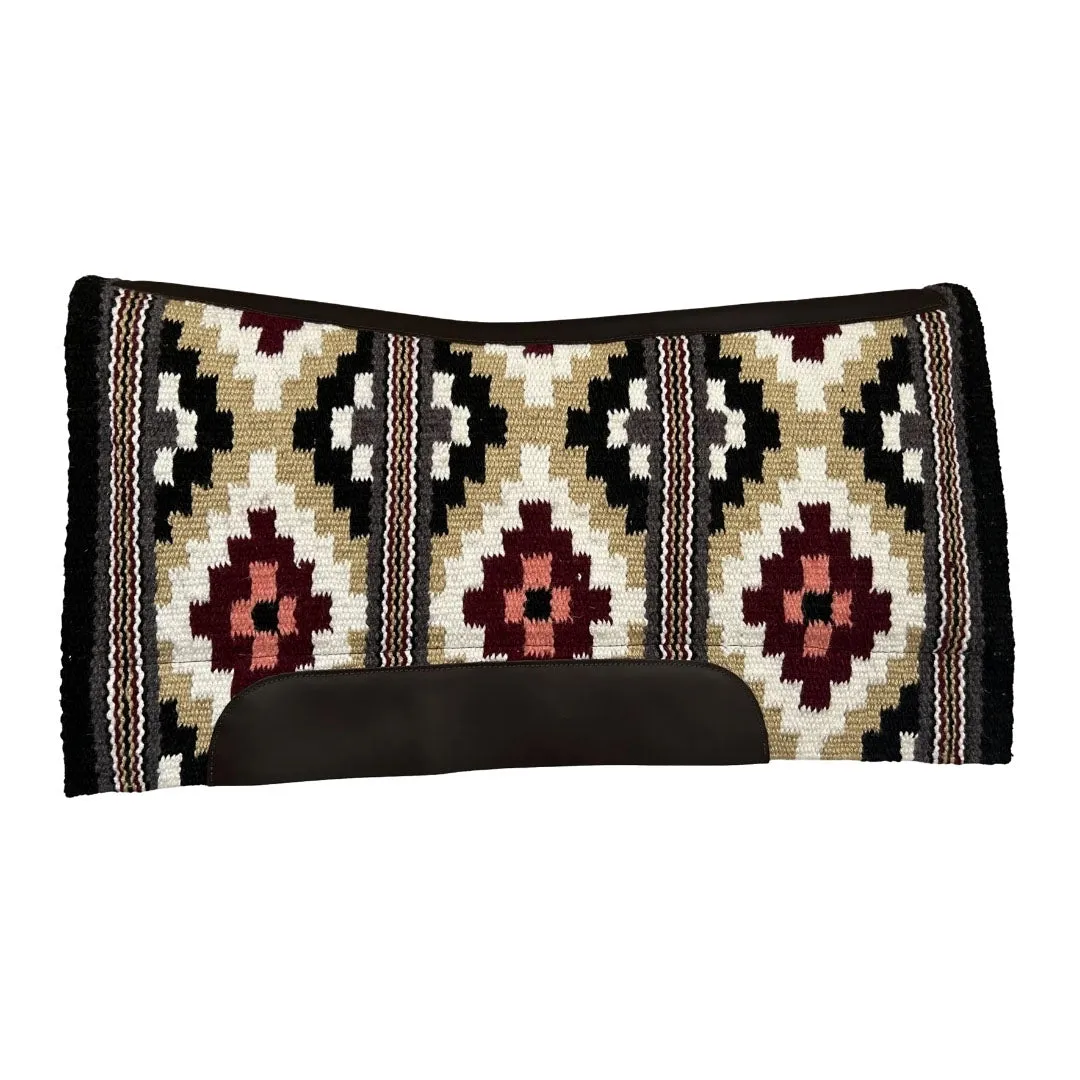 TuffRider Arch Anatomical western zadeldek Aztec 34x38 wolmix