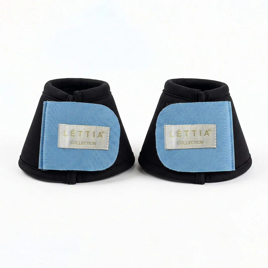Lettia Shadow springschoenen zwart hoefbescherming