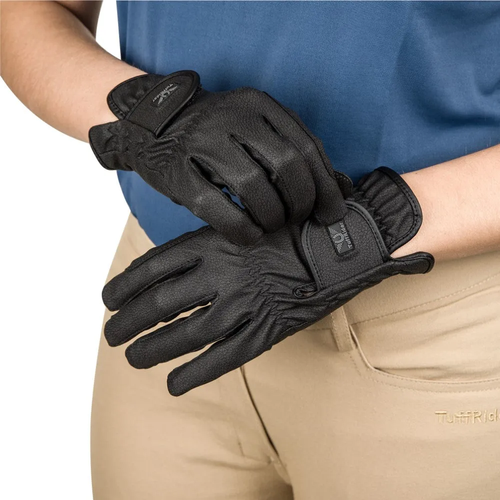 TuffRider Easy Breezy rijhandschoenen Dames Zwart