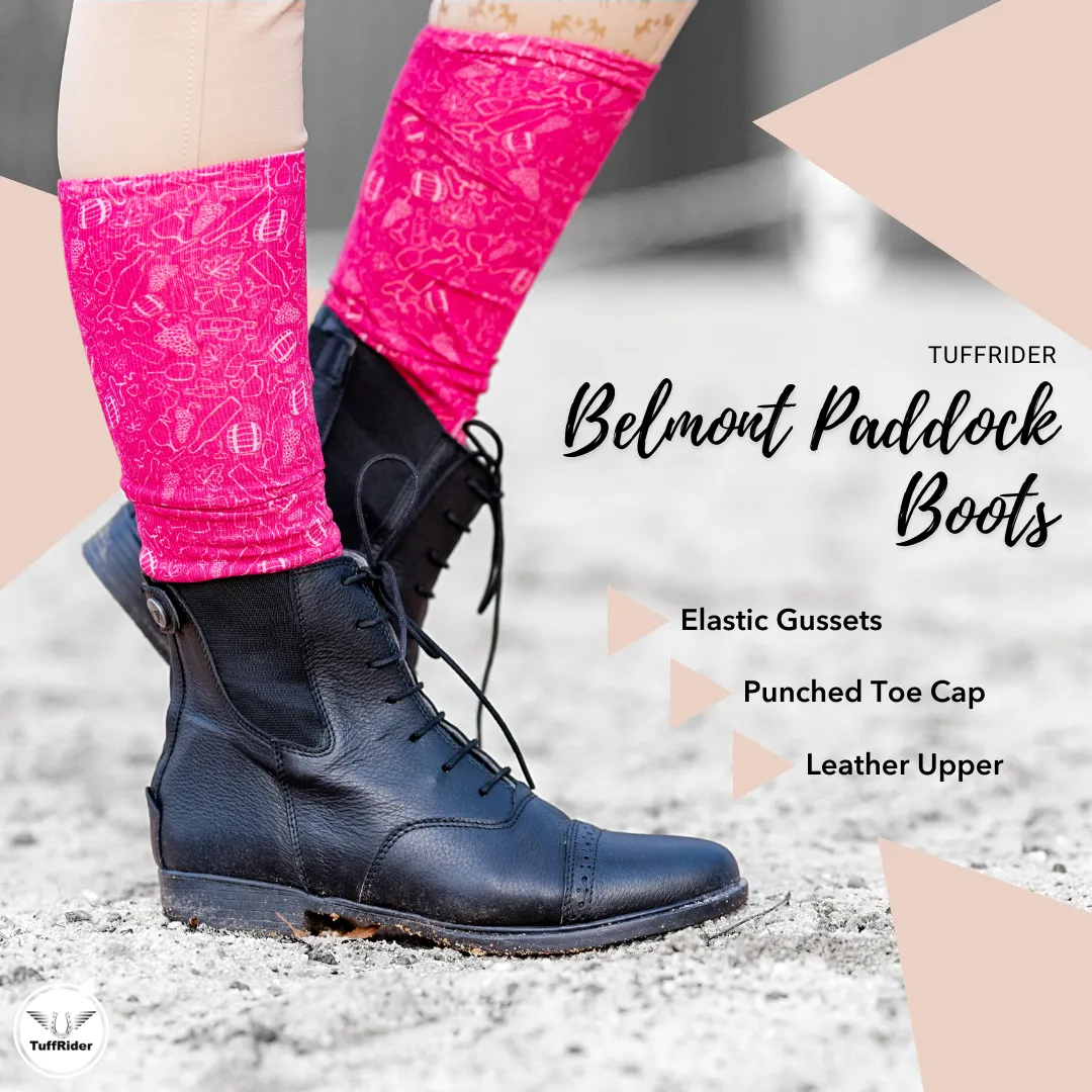TuffRider Belmont paddock boots Zwart leer dames