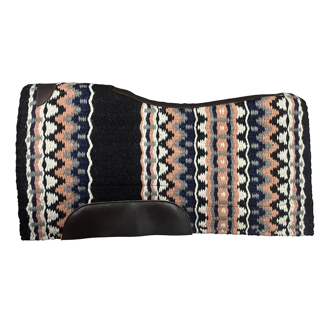TuffRider Afterburn western zadeldek Apache Night 34x36 wol