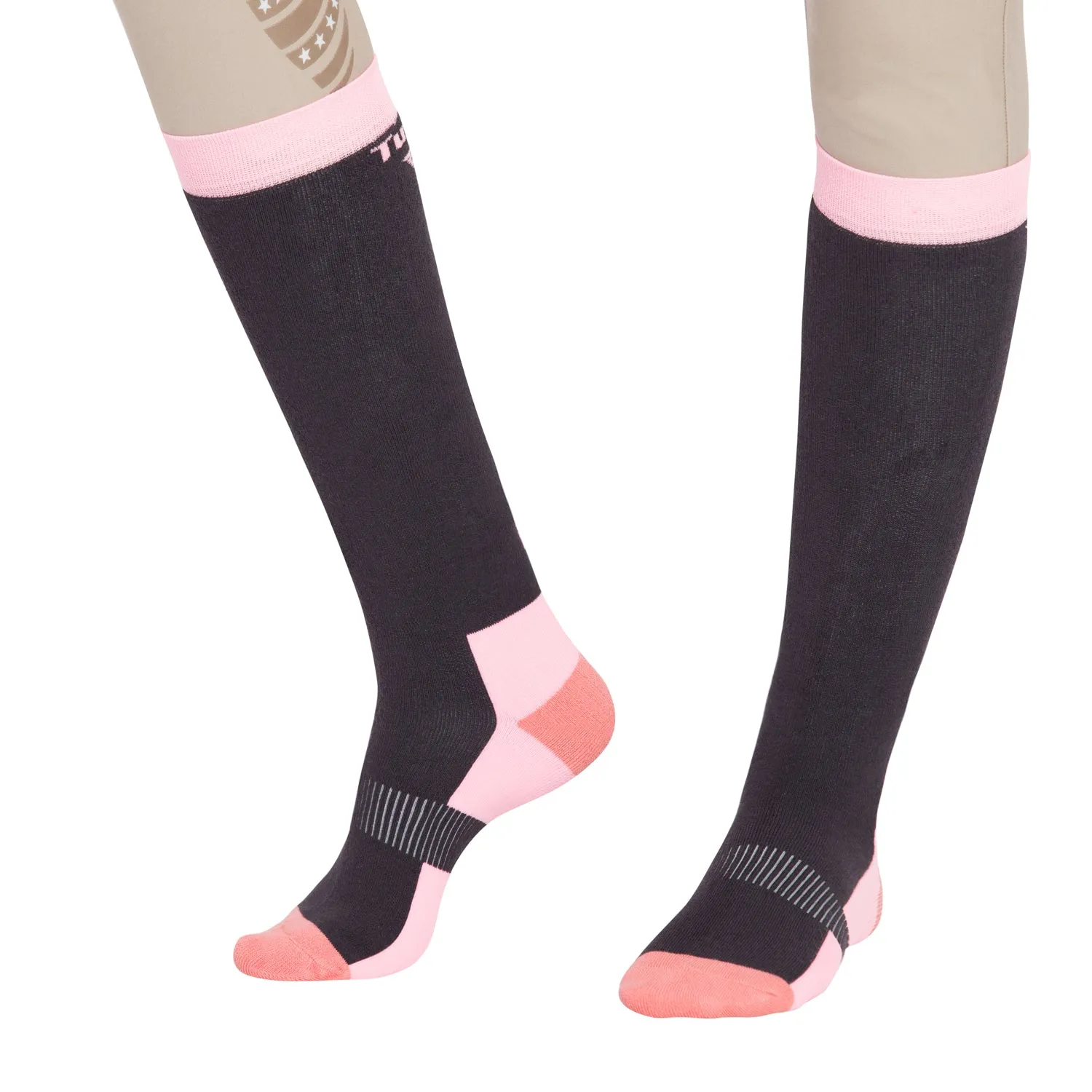 TuffRider Neon Winter kniekousen neon 3-pack