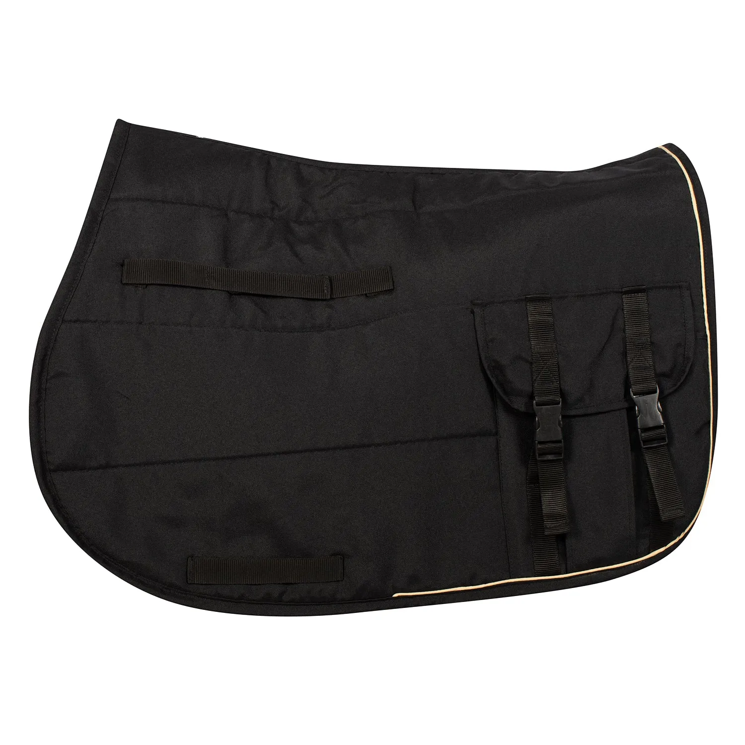 TuffRider Trail zadelpad navy met zakken