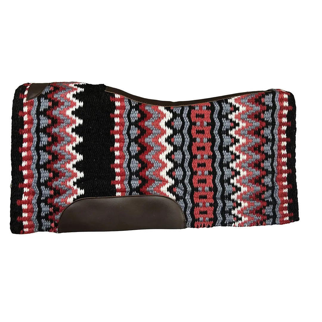 TuffRider Bastion western zadelpad Midnight - wolmix