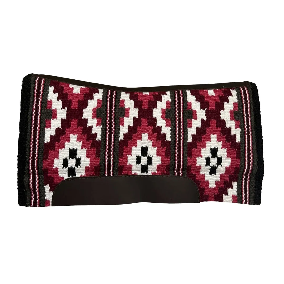 TuffRider Arch Anatomical western zadeldek Aztec 34x38 wolmix