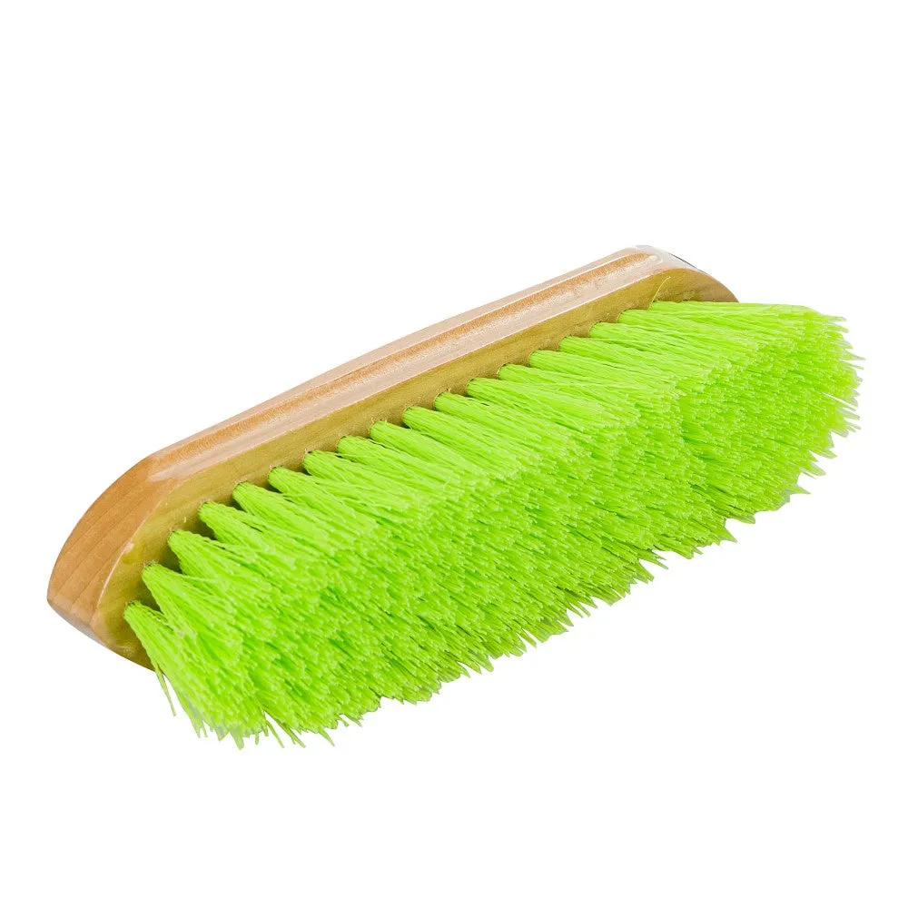 TuffRider Dandy poetsborstel hout appelgroen standaard