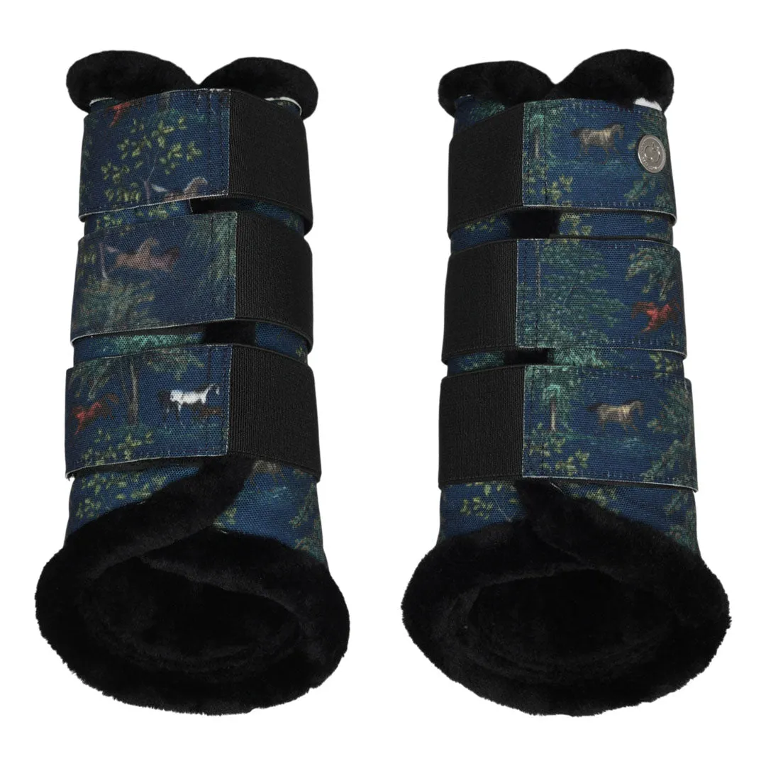 Dapplebay Autumn Toile peesbeschermers navy S-M