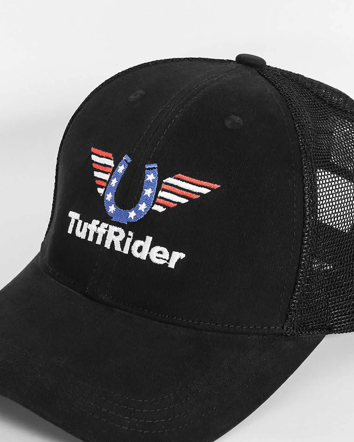 TuffRider Patriotic trucker pet mesh katoen verstelbaar