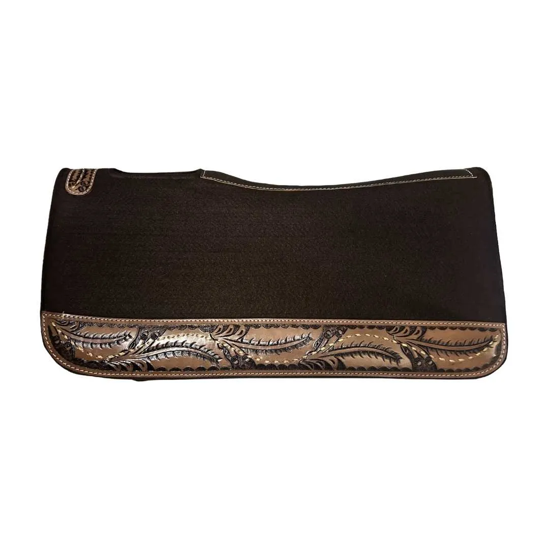 TuffRider Legacy Vine vilt westernpad bruin 32x32 1 inch
